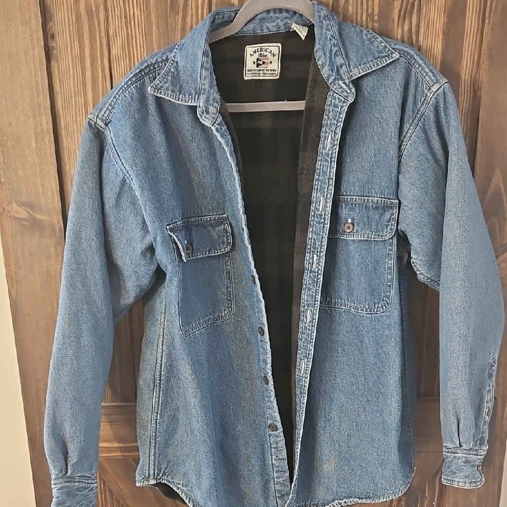Wrangler Blue Denim Shirt